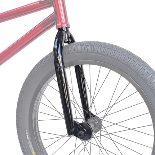 POLSO BF-01 20' BMX Steel Fork Cr-Mo 28.6mm x163mm Profession BMX Front Fork (Black Fork)