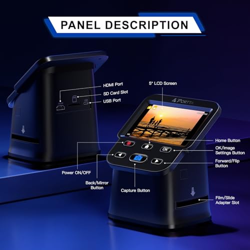image for PORTTA Film Scanner with 5