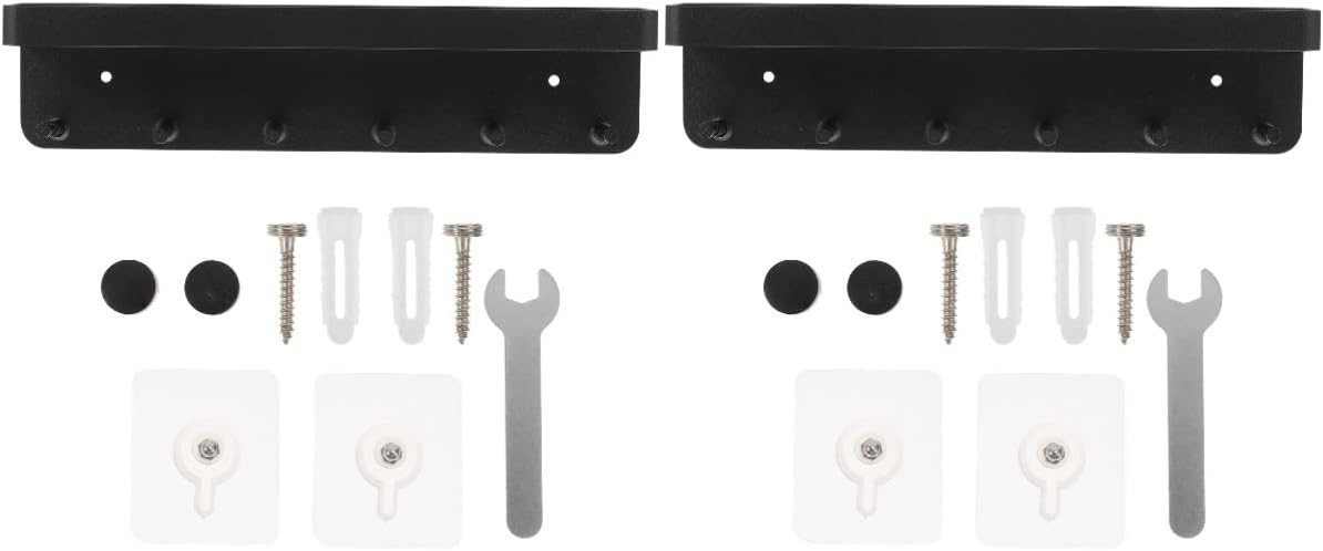 壁掛け用2セット 素朴な画像ディスプレイ キーホルダー キッチンシェルフ ヴィンテージフック フローティング洋服本棚ラックとキータオ