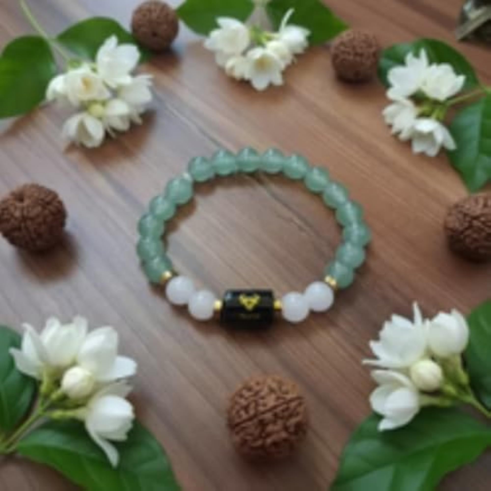 Premium Taurus Zodiac Beaded Bracelet, Stylish Daily Wear