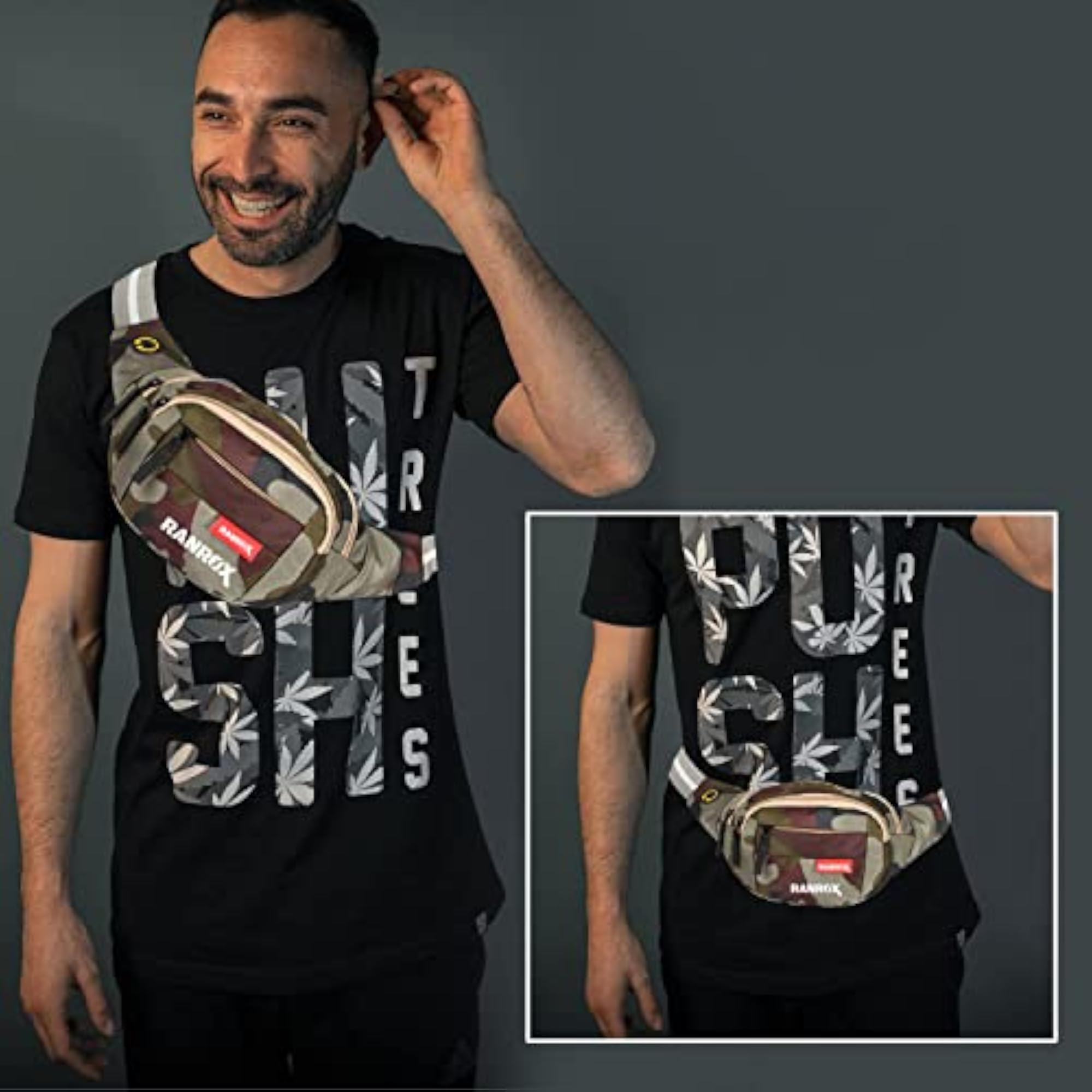Travel Chest Fanny Pack for Men and Women