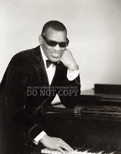 Photo de Ray Charles cadeau idéal mélomane portrait brillant 1969