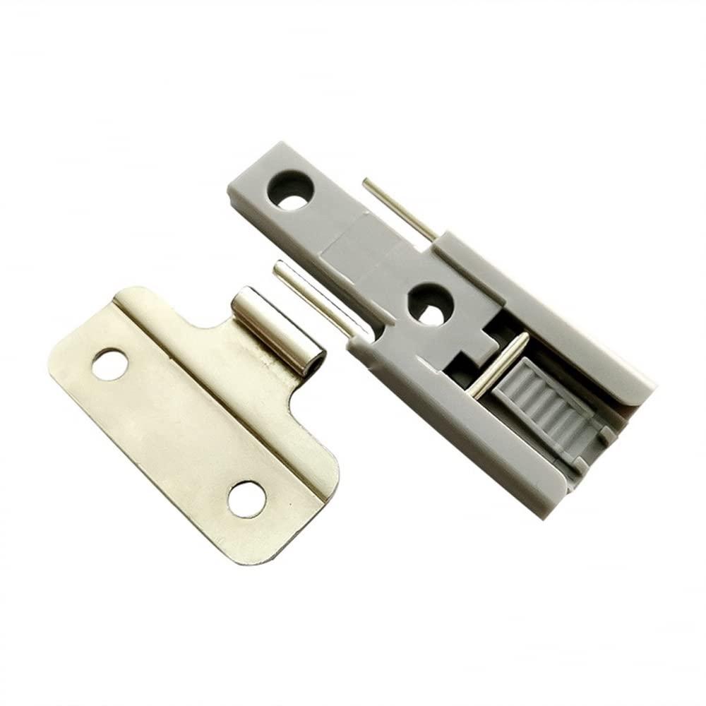 2Pcs/Lot Reversal Folding Slidng Door Hinge,4" Bi-fold Closet Wardrobe Cabinet Cupboard Tracked Door