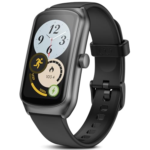Anyloop AMOLED Fitness Tracker Watch with 24/7 Heart Rate/SpO2/Sleep Monitor