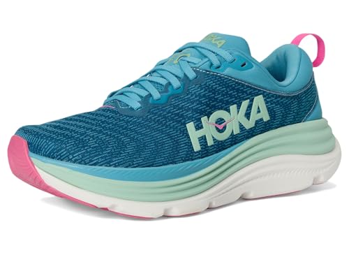 Image of Hoka Women's Gaviota 5 Alpine Blue /Jadeite 11 Medium