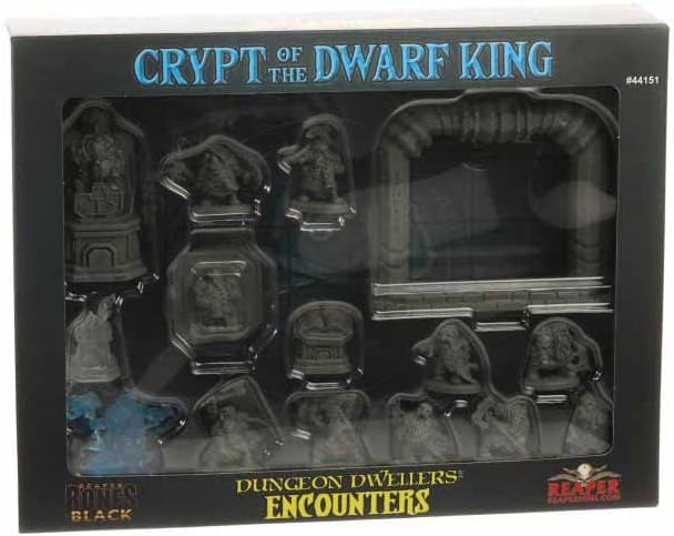Bones Black: Dungeon Dwellers Encounters - Crypt of the Dwarf King