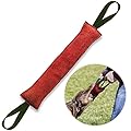 Dog Tug Toy, Dog Training Bite Pillow Tug of War Toy for Medium to Large Dogs Durable, Fire Hose Dog Tugger with Two Strong Handles, Interactive Dog Pull Toys Best for Tug of War Fetch Training