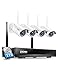 Price comparison product image ZOSI CCTV Camera Systems Wifi IP Camera H.265+ 8CH NVR Recorder with 1TB HDD, 1080P Wireless Security Camera Outdoor, 100ft Night Vision, IP66 Weatherproof, Remote Access, Motion Detection