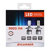 Sylvania 9003 | H4 LED Powersport Headlight Bulbs for Off-Road Use or Fog Lights - 2 Pack