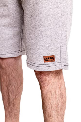 Kit 5 Bermudas Moletom Masculina Academia By Zaroc (Multicolorido, P)