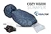 TidalTek Ice Scraper Mitt - 2018 Premium Waterproof Glove Featuring Thick Fleece Lining Inside Mitt and On Scraper Handle for Extra Warmth and Protection