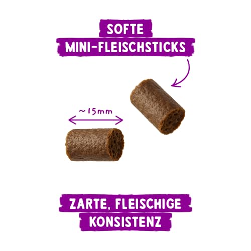 Sanabelle Mini Meat Sticks Ente & Holunderbeeren 7x55g-2
