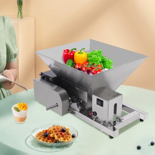 Obstmühle Lendisiy 4L Elektrisch aus Edelstahl für Obst und Trauben