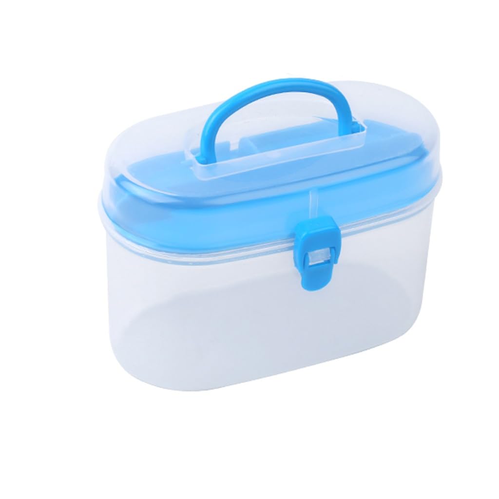 Kit de couture complet à l'abri avec cette boîte en plastique protectrice