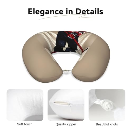 Almohada corporal de espuma viscoelástica negra miniatura 4