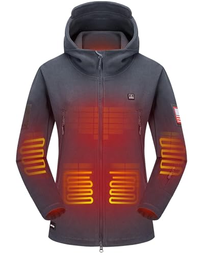 fleece jackets for women heated