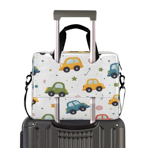 Bolsa para portátil con correa acolchada y bolsillo multicolor 4