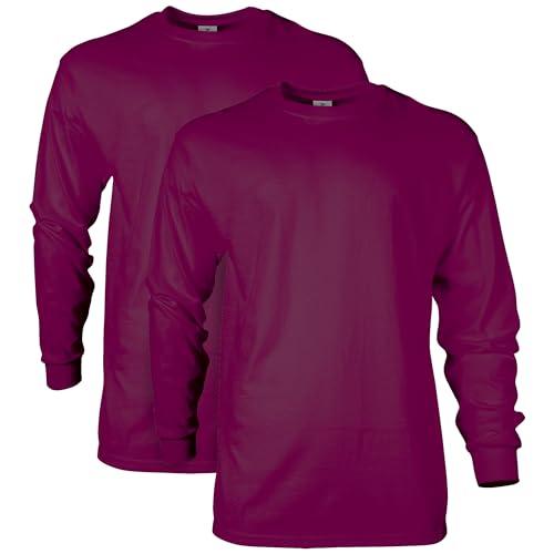 Image of Gildan Adult Ultra Cotton Long Sleeve T-Shirt, Style G2400, Multipack