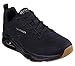 Skechers Men's Tres-Air Uno - Casairal Fashion Sneakers, Black/Black, 10.5