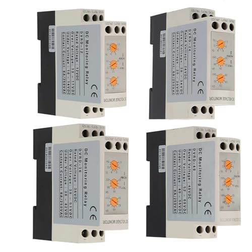 Limiteur de surtension CC 12V réglable DVRD pour protection rail DIN