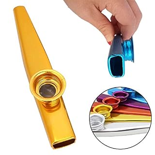 Lot de 6 Métal Kazoo Instruments de Musique, Métal Kazoo de Musique flûte Kazoo, Diaphragme Kazoo de Musique Instrument… - Les Beatles, Paul McCartney, John Lennon, RIngo Starr, George Harrison Lot de 6 Métal Kazoo Instruments de Musique, Métal Kazoo de Musique flûte Kazoo, Diaphragme Kazoo de Musique Instrument… – Image 3