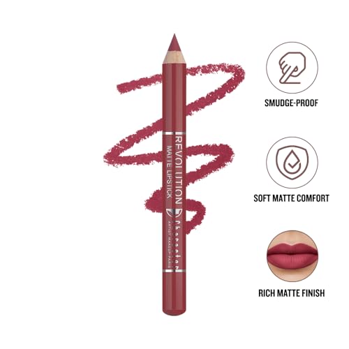 Image of Character Revolution Matte Lipstick - Long-Wear, Fade-Proof Formula | Smooth Glide for Bold, Defined Lips | All-Day Comfort & Intense Color Payoff | Matte Finish, Multiple Shades Available