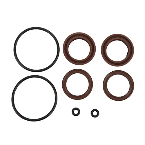 Kit de Vedação do Cilindro de Direção, Resistente a UV Antienvelhecimento HC5345 8 Peças à Prova de