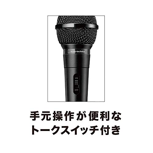 オーディオテクニカ ATR1100x ダイナミックマイクボーカル用 直出し 3.0mケーブル スタンド付属