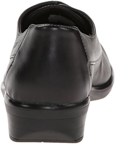 NAOT Footwear Women's Kedma Lace Up Shoe Black Lthr/Gray Combo 9 M US, Jet Black lthr/tin Gray lthr/Black Madras lthr | Image 2
