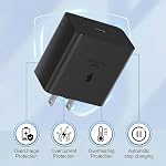 60W USB C Fast Charging Block Type C Wall Plug Charging Brick & 10ft C Cable Super Fast Charging 3.0 for Samsung Galaxy S26 Ultra/S26/S26+/S25 /S24/S23 Ultra/,Note 10/Note 10+/Note