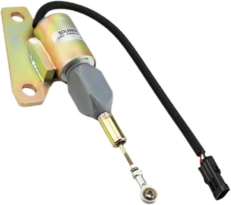 Fuel Cut-off Solenoid Valve, Compatible with Cummins, 3967019, Replacement Part