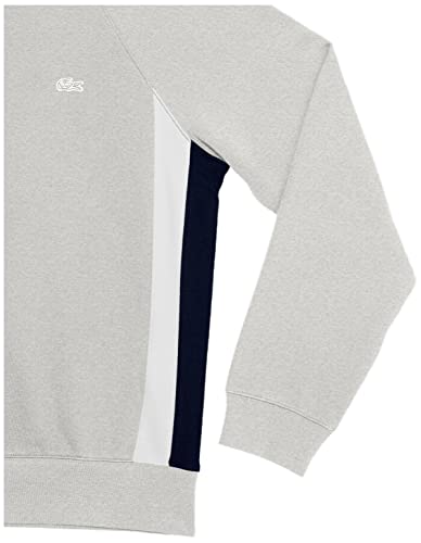 Lacoste Men's Long Sleeve Relaxed Fit Colorblocked Crewneck Sweatshirt3