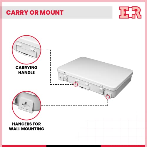 Image of Ever Ready First Aid Metal Case, No.36 - 14 inch x 10 inch x 2.5 inch