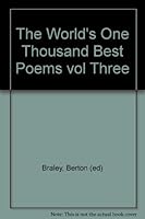The World's One Thousand Best Poems Vol.3 Call-Davidson B000HMQH3A Book Cover