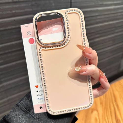 Coque antichoc pour iPhone 11 Pro Max rose évitant les rayures Candy Diamond