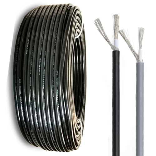 Câble électrique blindé spirale 22AWG 50FT en cuivre étamé pour vos appareils