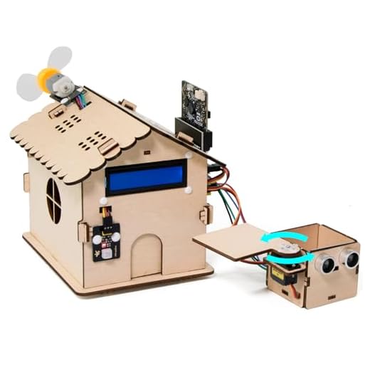 KEYESTUDIO Micro:Bit V2 Smart Home Kit con divertenti progetti di codifica Microbit Stem (Microbit V2 incluso)