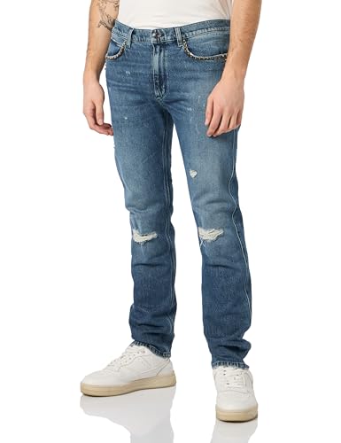 Jean slim HUGO 708 bleu le pantalon stretch pour le quotidien des hommes