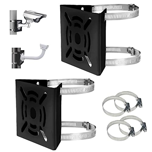 Universal Vertical Pole Mount Adapter for CCTV Camera