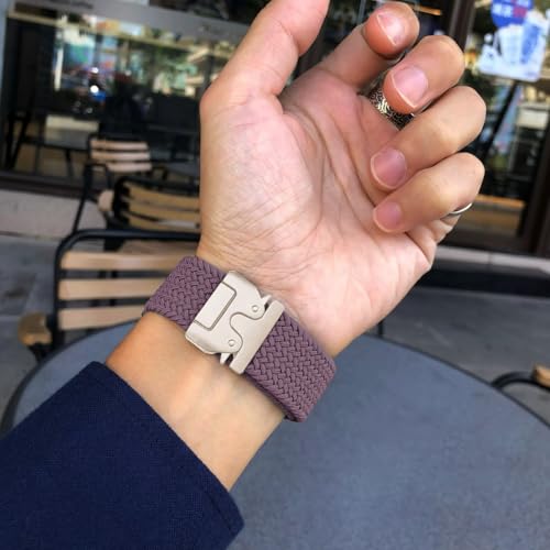 Correa trenzada nylon para reloj inteligente Fitvii Nexa 1.57" miniatura 7