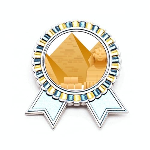 Broche sphinx de Pyrad en métal taille M pour accessoire de veste
