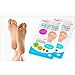Daiwa Felicity Dream Feet Exfoliating Foot Peel Mask Callus and Dead Skin Remover with All Natural Fruit Extract (2 Pairs)