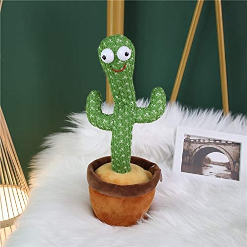 Boriva Dancing Cactus Talking Plush Toy Wriggle Singing Recording Repeat What You Say Funny Education Toys for Babies Children Playing, Home Decorate Fun Enjoyment Holidays Picnic Playing Best Gift Your Children (Any 1 Mix Design Send) (B0BYS3TBSM) Amazon Price History, Amazon Price Tracker