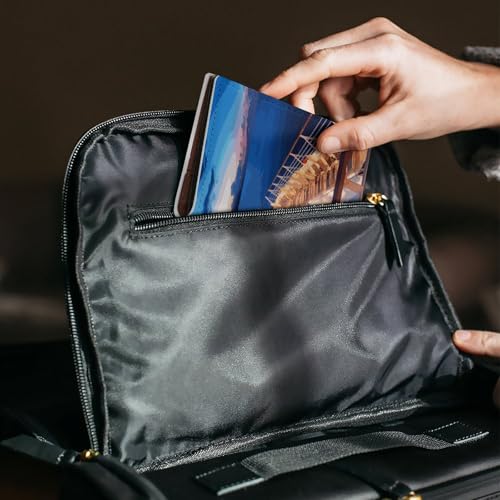 Étui passeport cuir pour organiser vos documents de voyage - 5