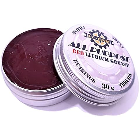 Go-Gear RED LITHIUM GREASE For Bearings Gears Threads - Road, MTB Bikes & Cycles 30g Cover