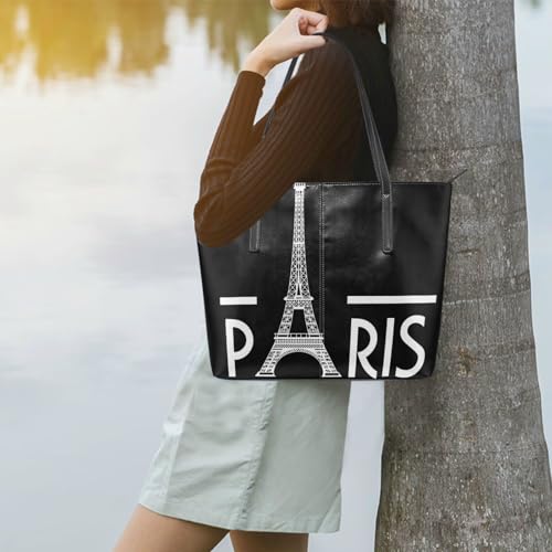 Image of Top Handle Bag for Women Vegan Leather Lady Purse Shoulder Bag