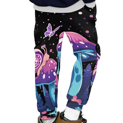 Workout Jogger Sweatpants for Teen Boys & Girls Kid's Graphic Fashion Casual Trackpants Sweatpants for Kids Loose3