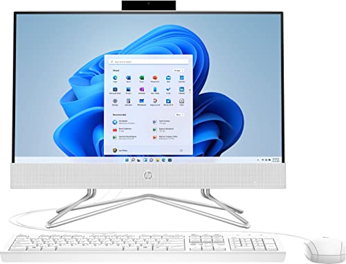 HP 2023 Newest All-in-One Desktop, 21.5