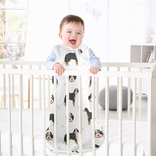 Image of vvfelixl Bright Funny Dinosaurs Baby Sleeping Bag Sleep Sack,Baby Wearable Blanket Sleep Suit for 0-6 Months