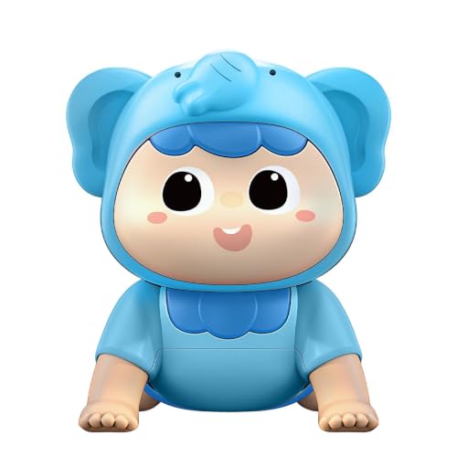Muñeca interactiva para gatear con música y movimiento para bebés en el salón